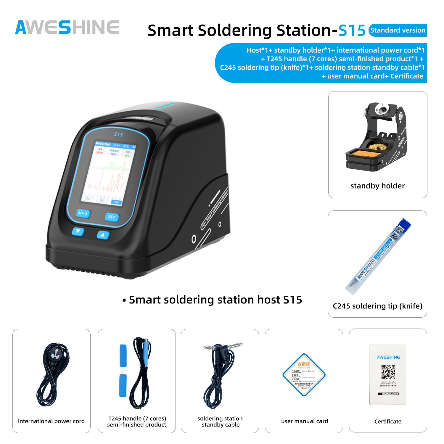 Smart Soldering Station -S15